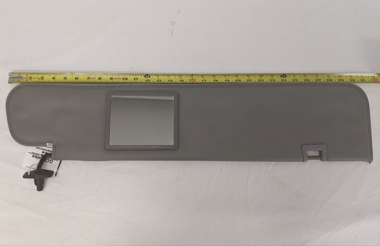 Used Freightliner Columbia RH Gray Interior Sunvisor w/ Mirror-P/N A22-58995-001