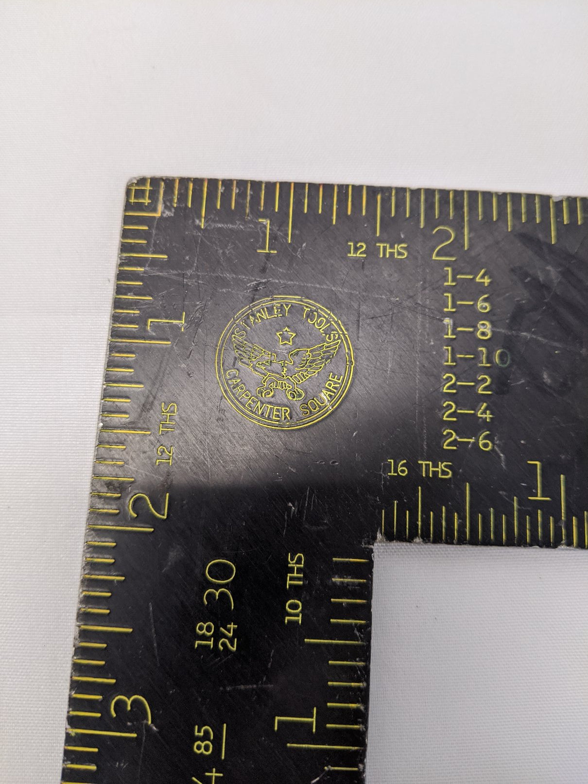 Stanley Carpenter Squares - 24" & 12" Framing Squares, 45-011 & 45-912, Lot of 8