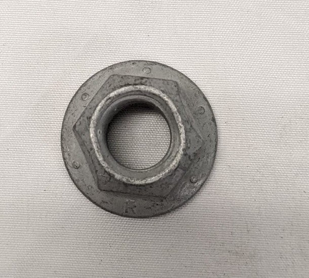 Lot/50 1/2"-13 Grade G Galvanized Flanged Lock Nuts