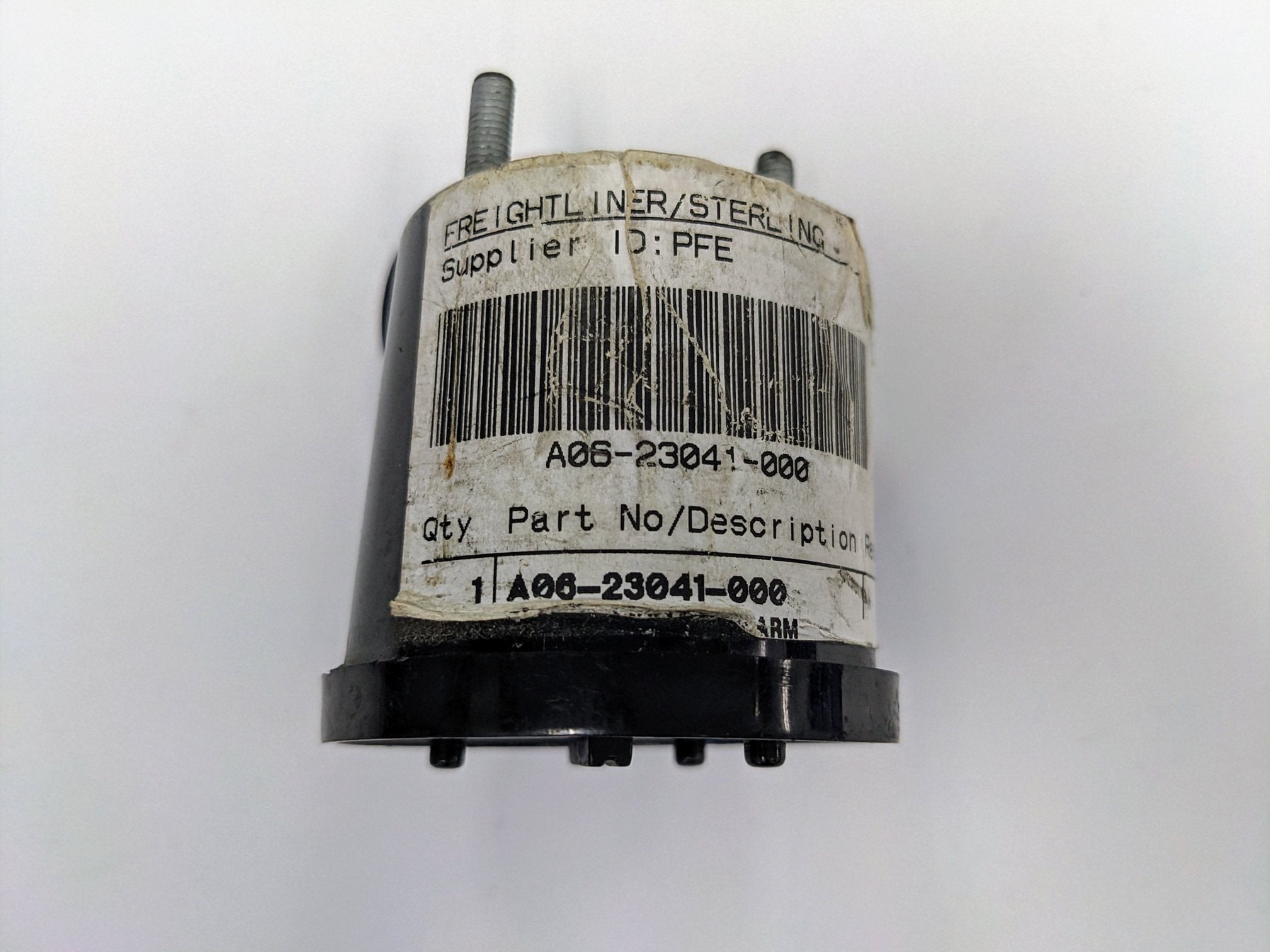 Damaged Freightliner Cascadia Black Digital Alarm Clock - P/N A06-23041-000 (10122020716860)