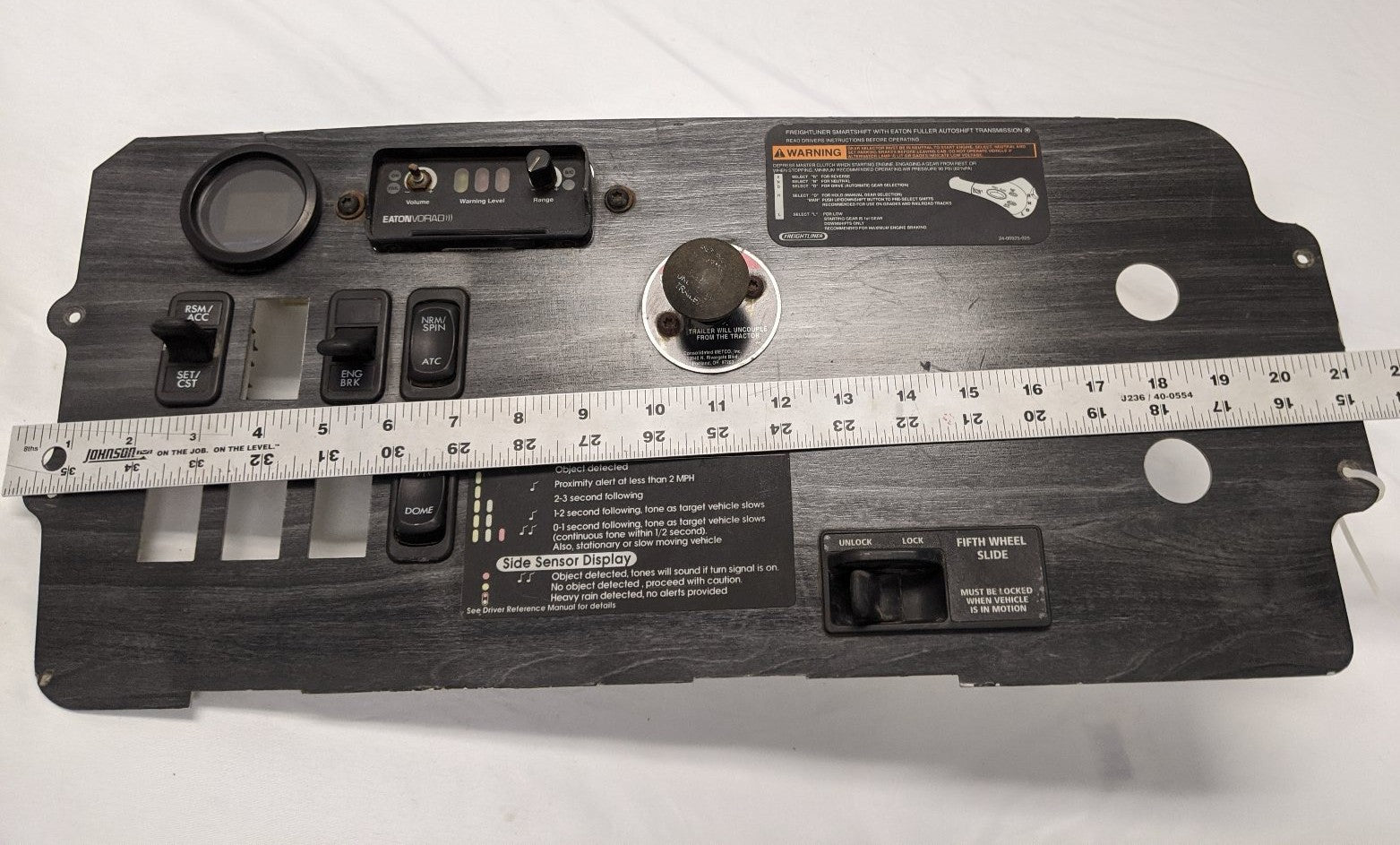 Freightliner Columbia Auxiliary Dash Instrument Panel 22-45867-010