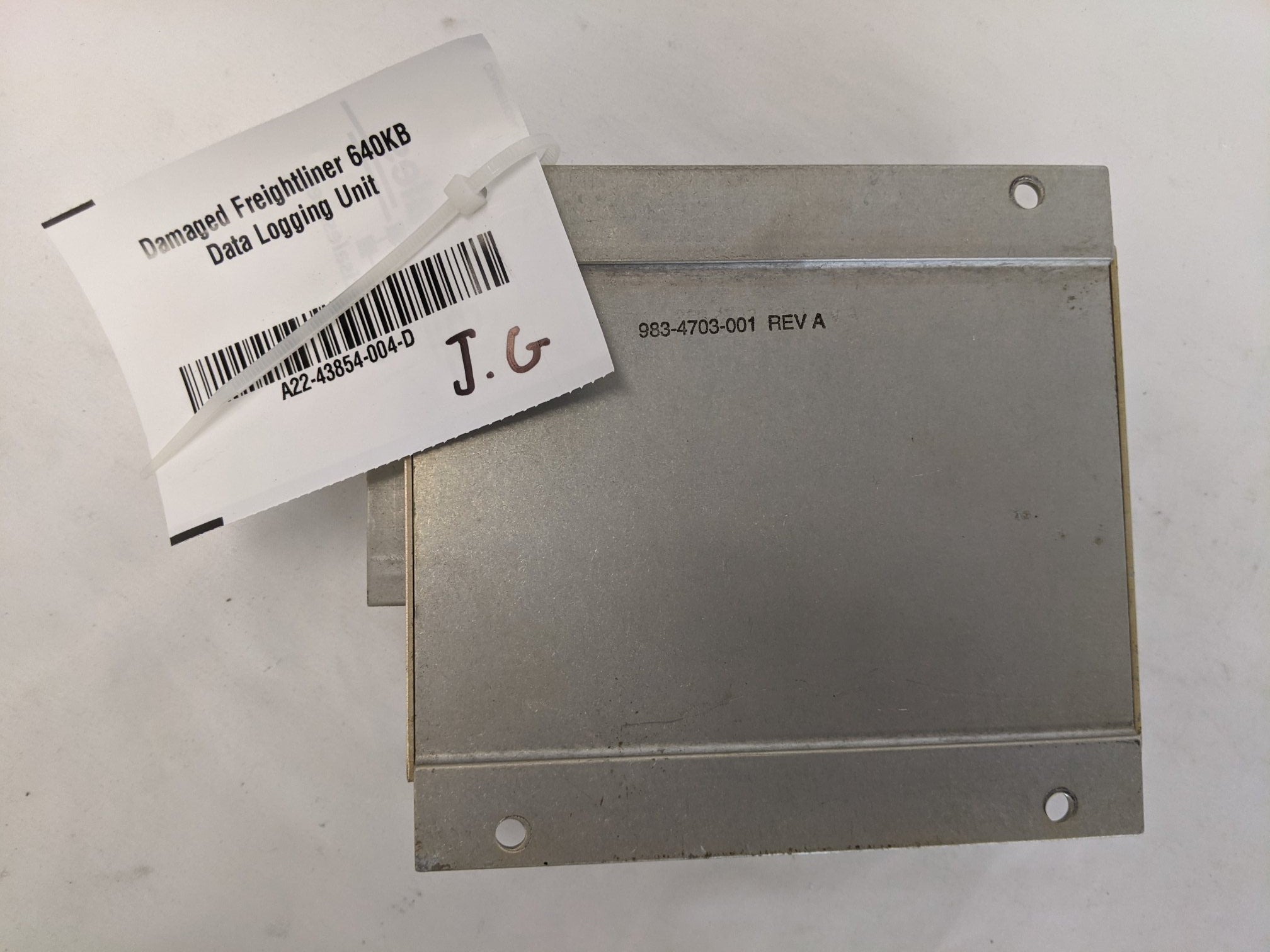 Damaged Freightliner 640KB Data Logging Unit - P/N A22-43854-006