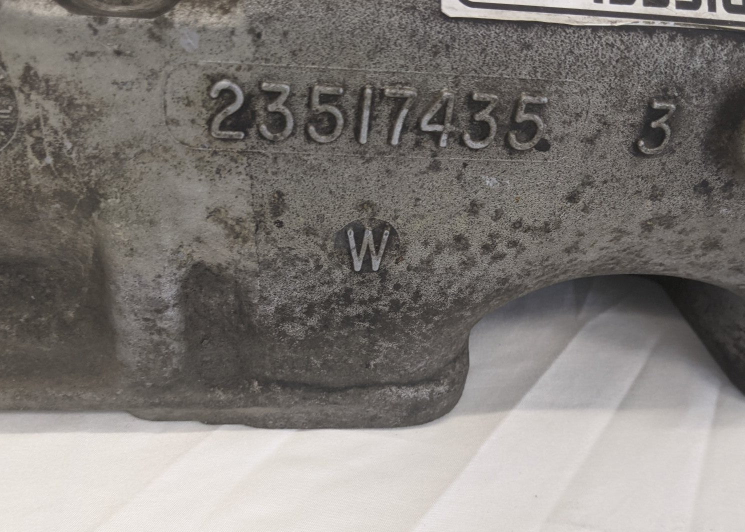 Used Detroit Series 60 Engine Air Intake Manifold - P/N DDE 23517435