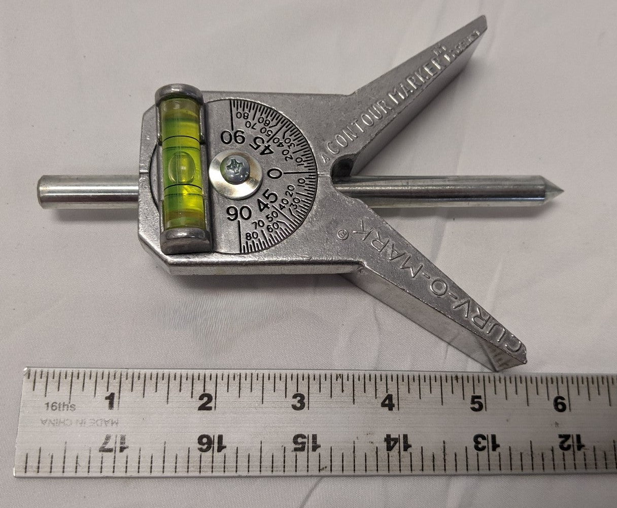 Jackson Curv-O-Mark Centering Head Level | Lot of 2 | Pipe Marker | 1/2"-4"