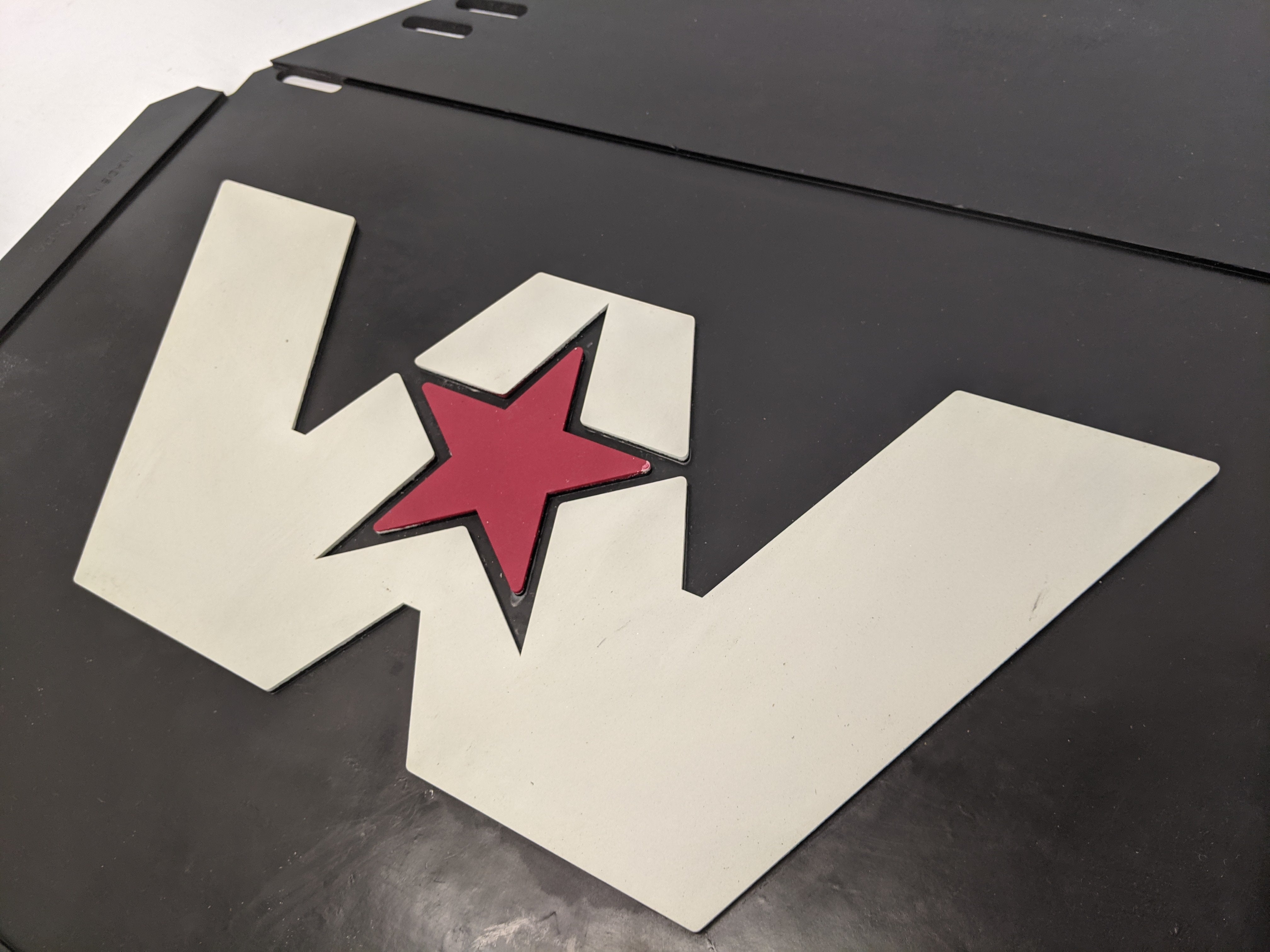 Western Star LH 24 Inch Rear Wheel Mud Flap w/ Logo - P/N  22-81067-000 (10140333179196)