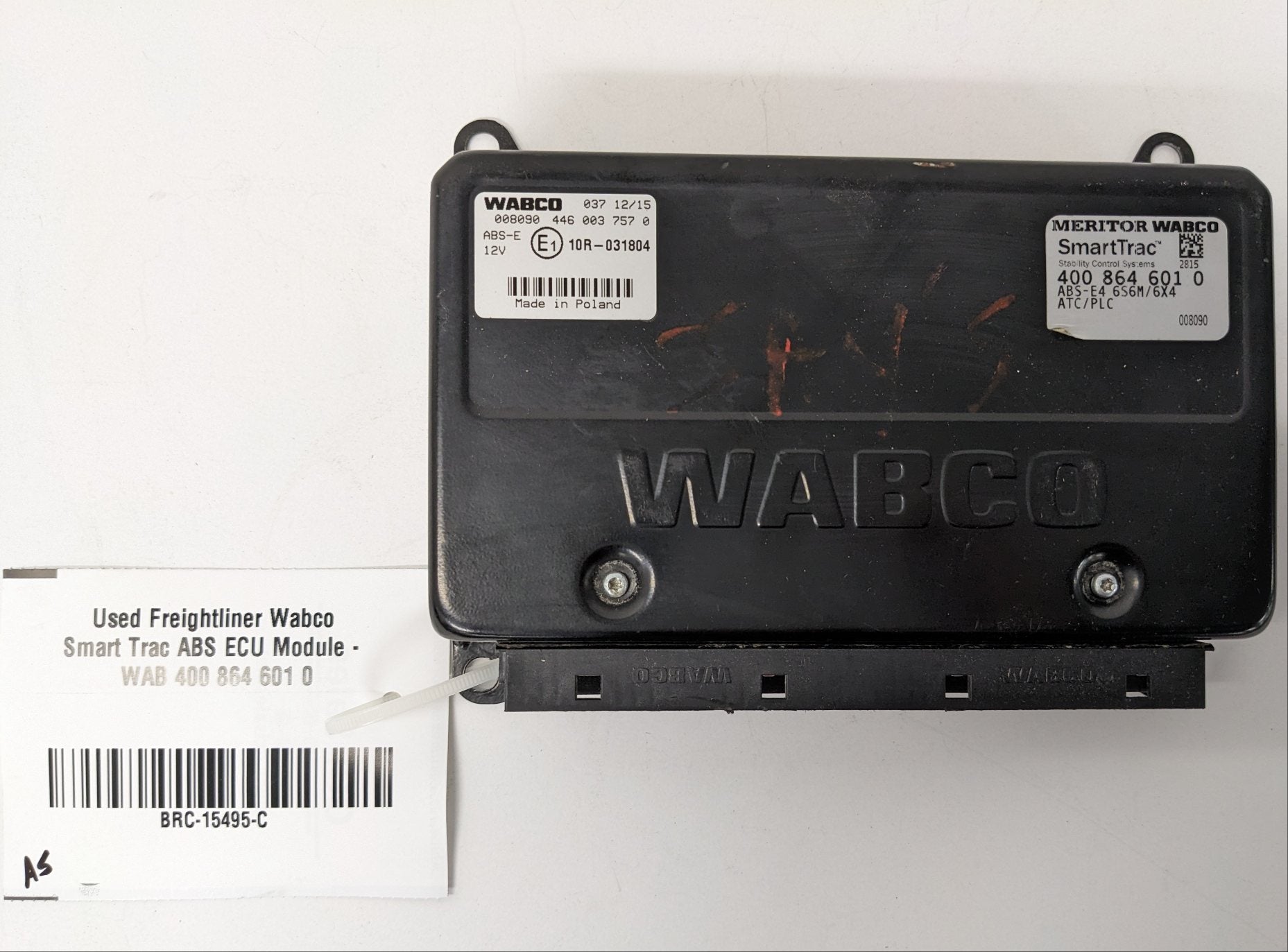 Used Freightliner Wabco Smart Trac ABS ECU Module - P/N WAB 400 864 601 0
