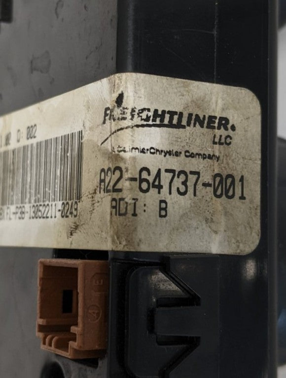 Used Freightliner Cascadia P3 Sleeper HVAC A/C Control Panel- P/N A22-64737-001