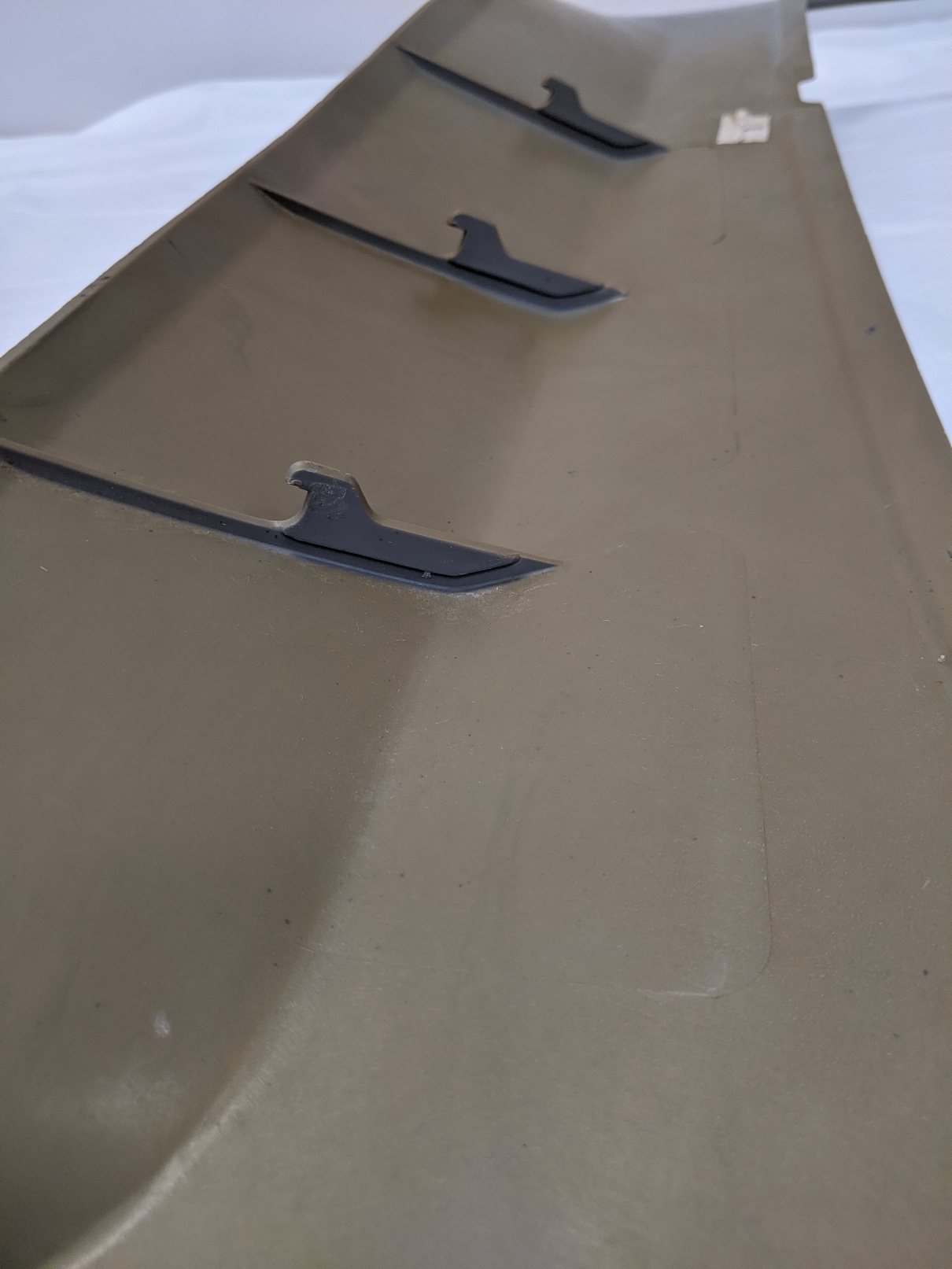 Used Freightliner Columbia LH Upper A-Pillar Cover Trim - P/N 18-29813-000