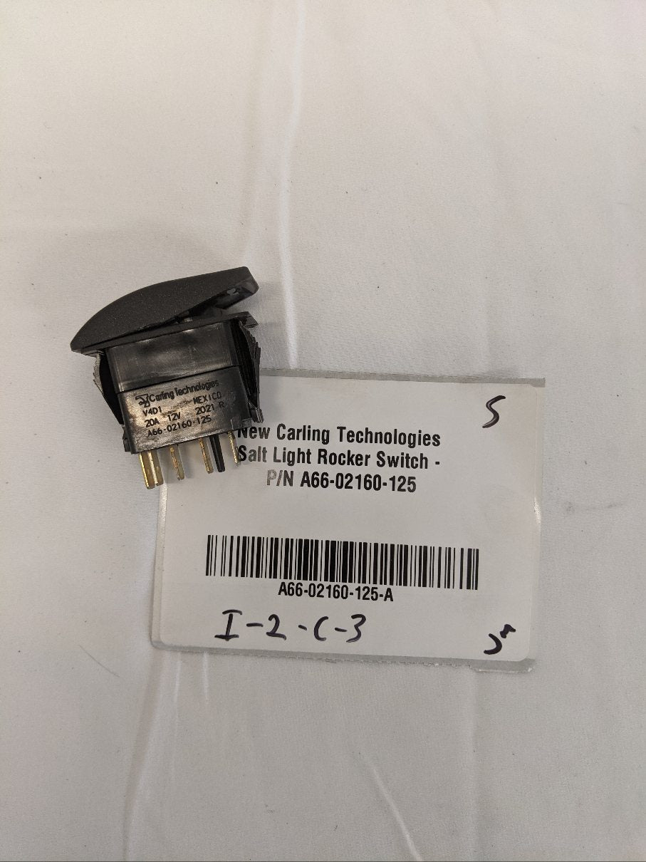 New Carling Technologies Salt Light Rocker Switch - P/N A66-02160-125 (10157939327292)