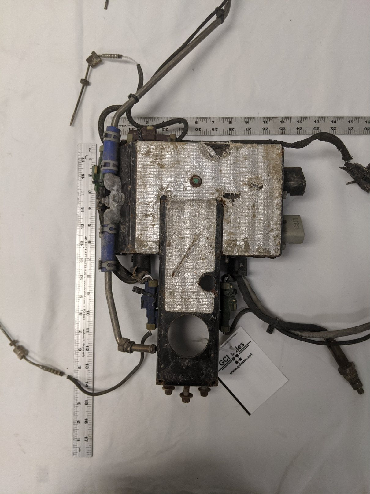 Used Freightliner DD15 DD13 DPF Aftertreatment Wiring Harness Sensor Box
