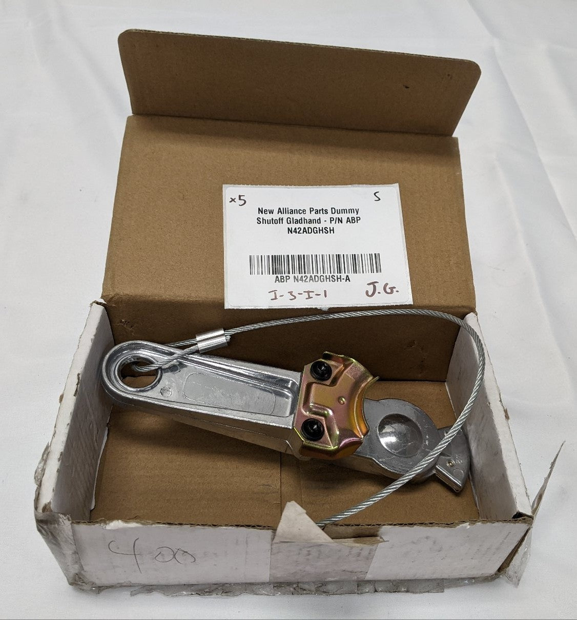 Alliance Air Brake Dummy Shutoff Gladhand Dust Plug | N42ADGHSH
