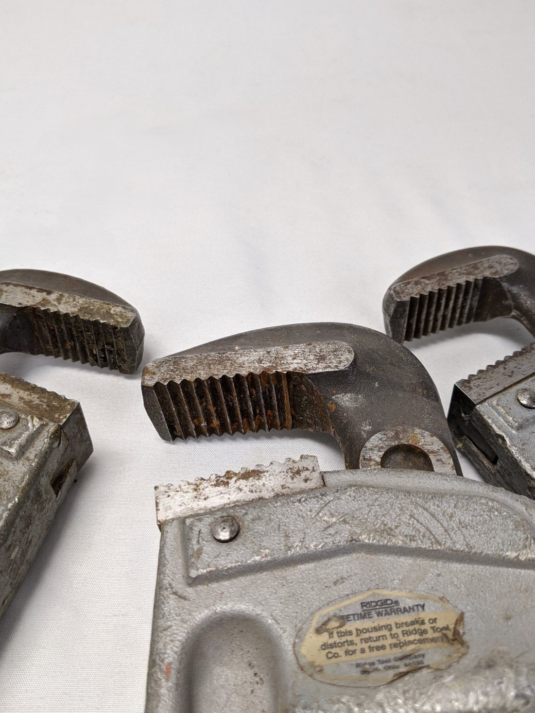 *Lot Of Three* Used Ridgid 12", 14", & 18" Aluminum Straight Pipe Wrenches