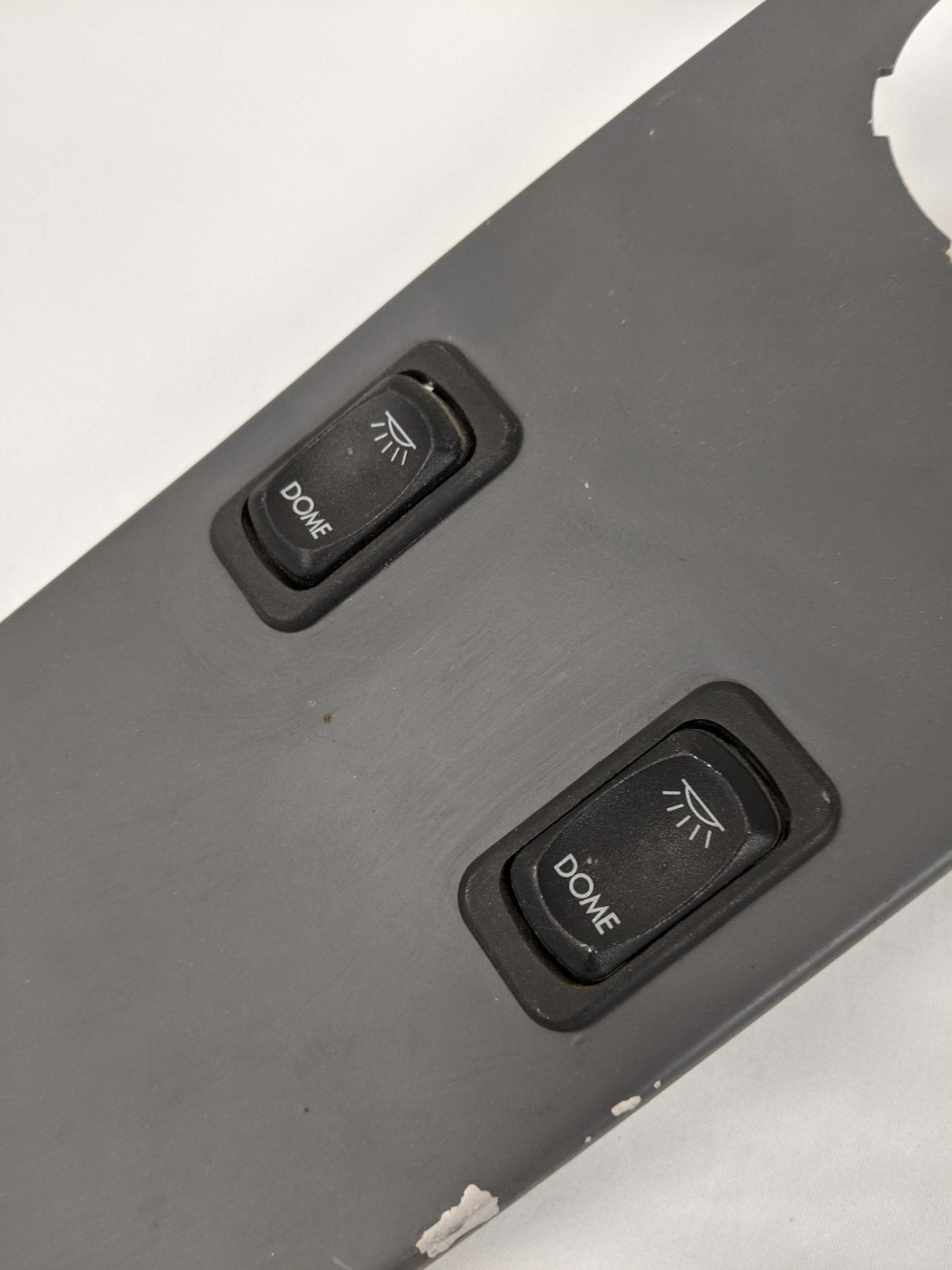 Used Freightliner Columbia Sleeper Lamp Switch Control Panel - P/N 22-46623-003