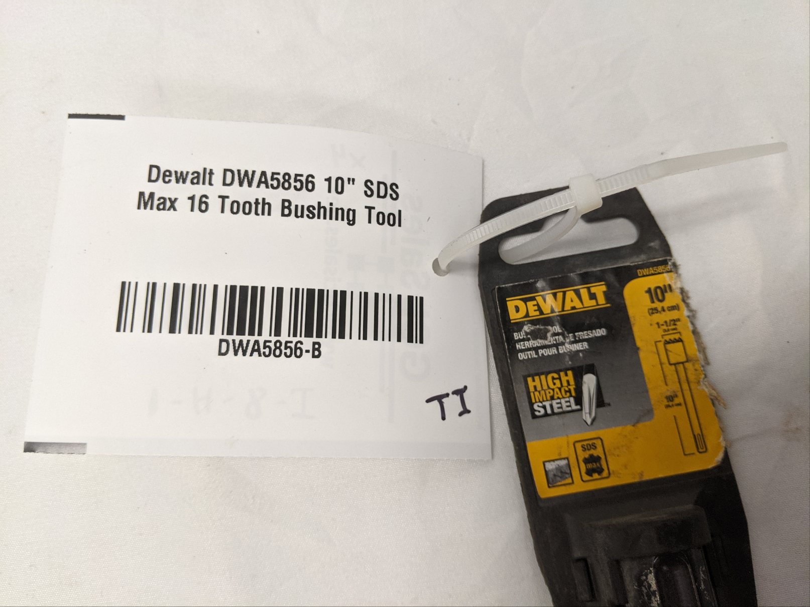 DeWalt SDS Max 16 Tooth Bushing Tool - DWA5856 - 10"