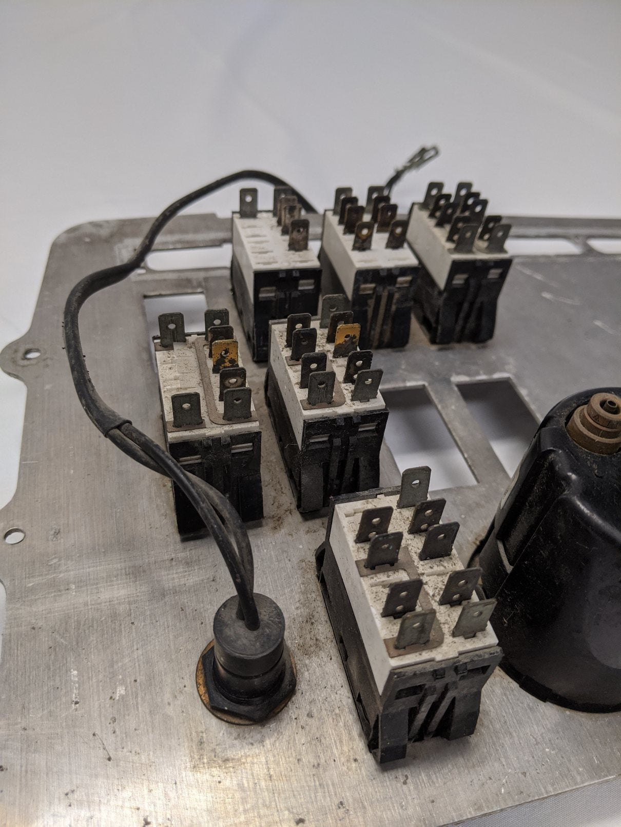 Used Freightliner Columbia Central Instrument Dash Panel -  P/N 22-45867-000