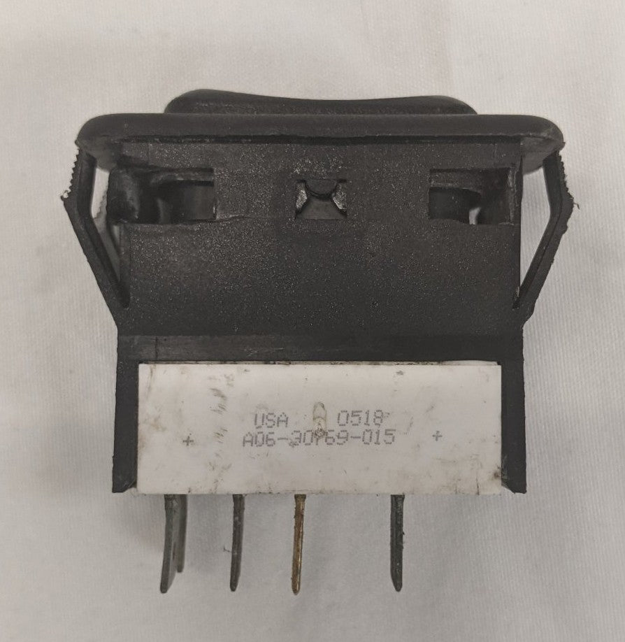 Damaged Freightliner Shutdown Override Rocker Switch - P/N A06-30769-015