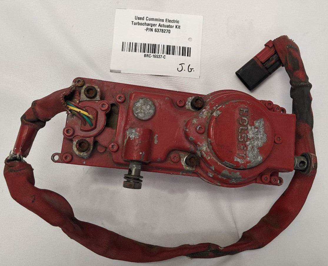 Used Cummins ISX15 Electric Turbo Actuator Kit | 6378270