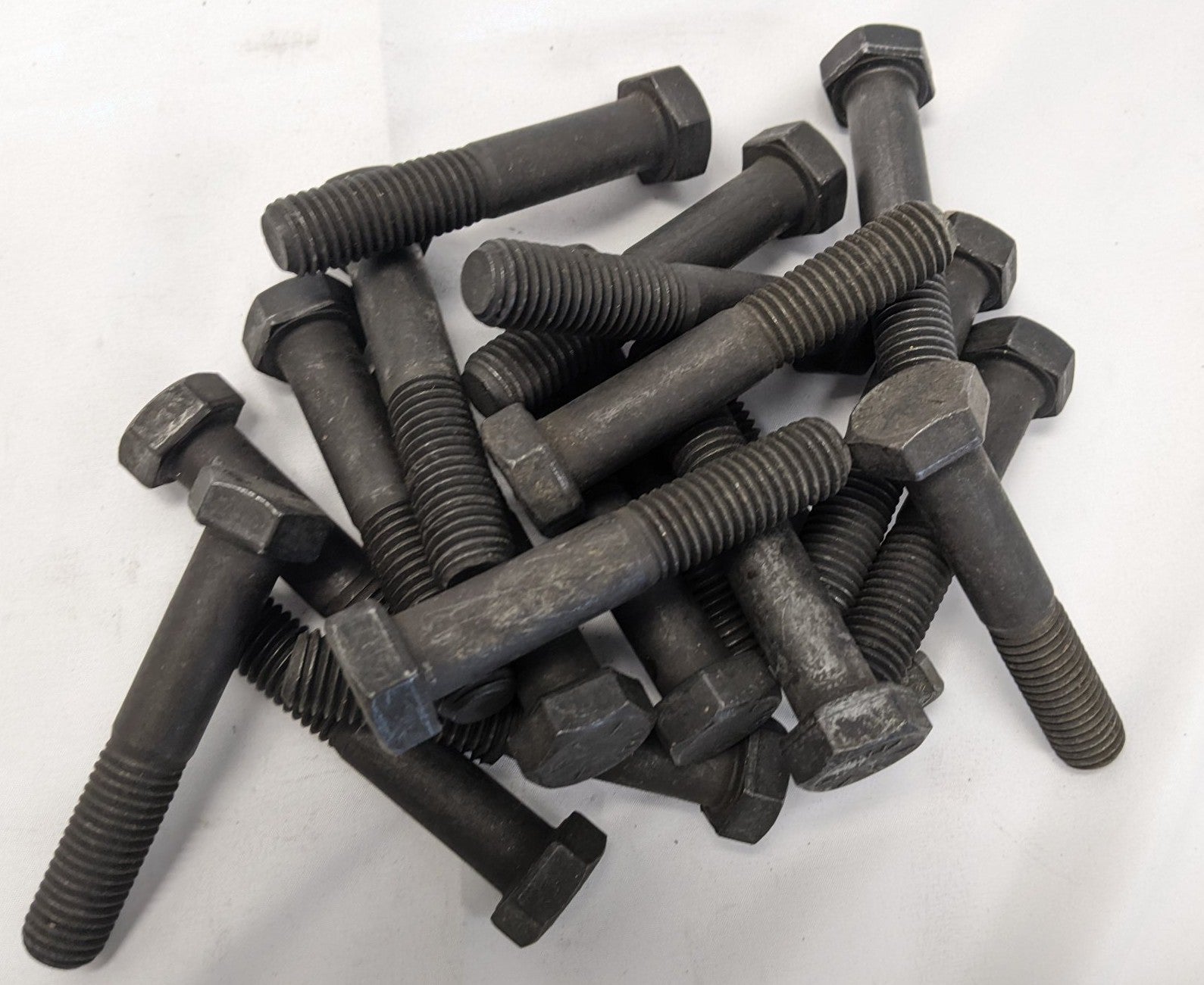 *Lot of 20* New 5/8"-11 x 3 1/2" Partly Threaded Coarse Grade 8 Steel Hex Bolts