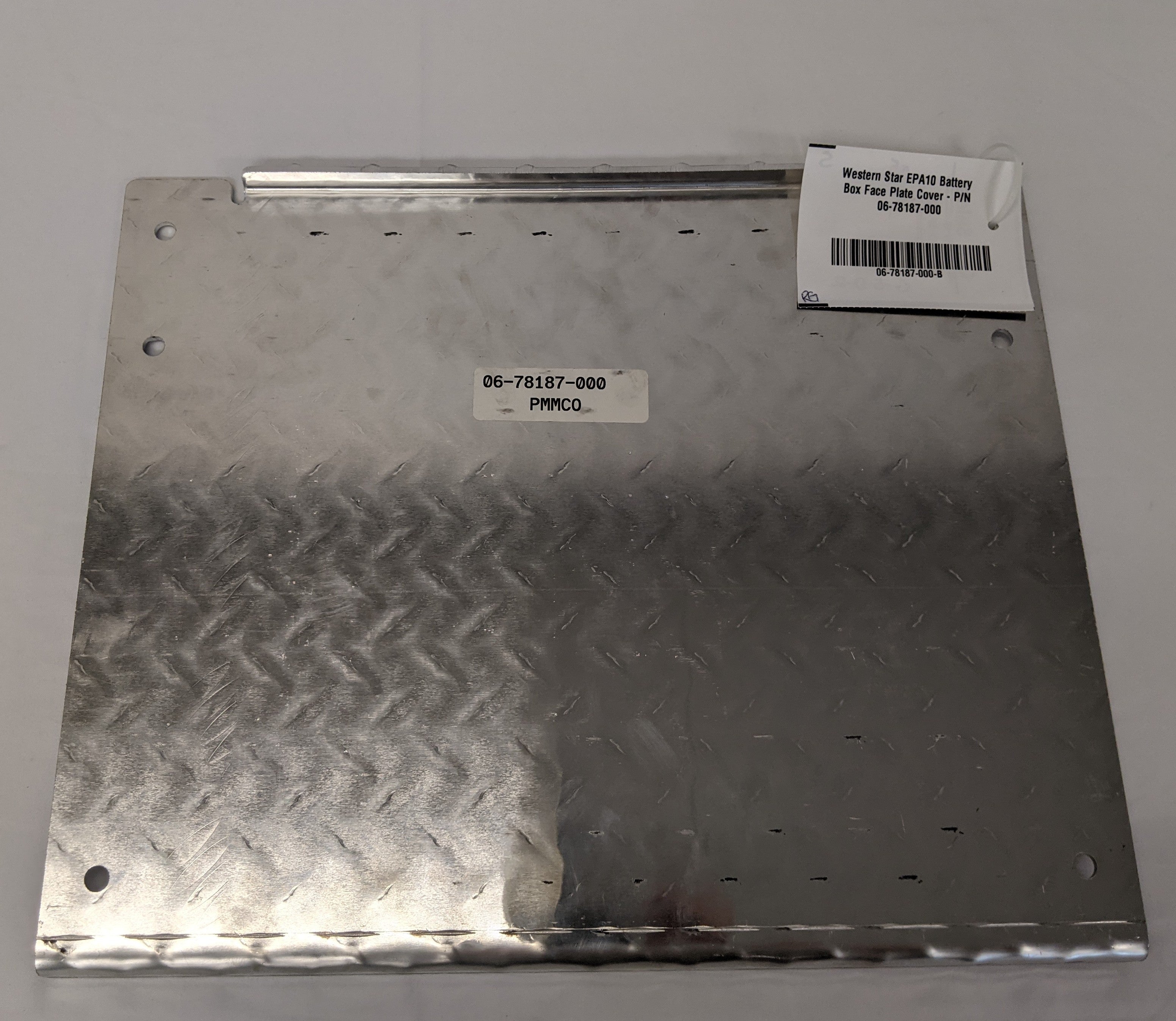 Western Star EPA10 Battery Box Face Plate Cover - P/N 06-78187-000 (10128003170620)