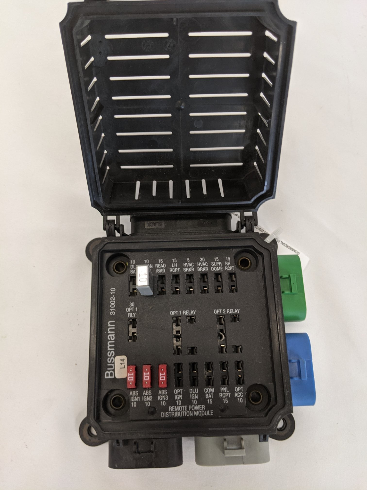 Used Bussmann 31002-10 Remote Power Distribution Module - P/N 06-41904-000 (10175154094396)