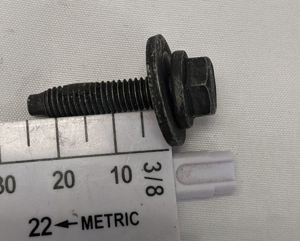 M6-1mm x 25mm Washer Hex Bolts Black Oxide Lot/50 | SK-16626K9-A