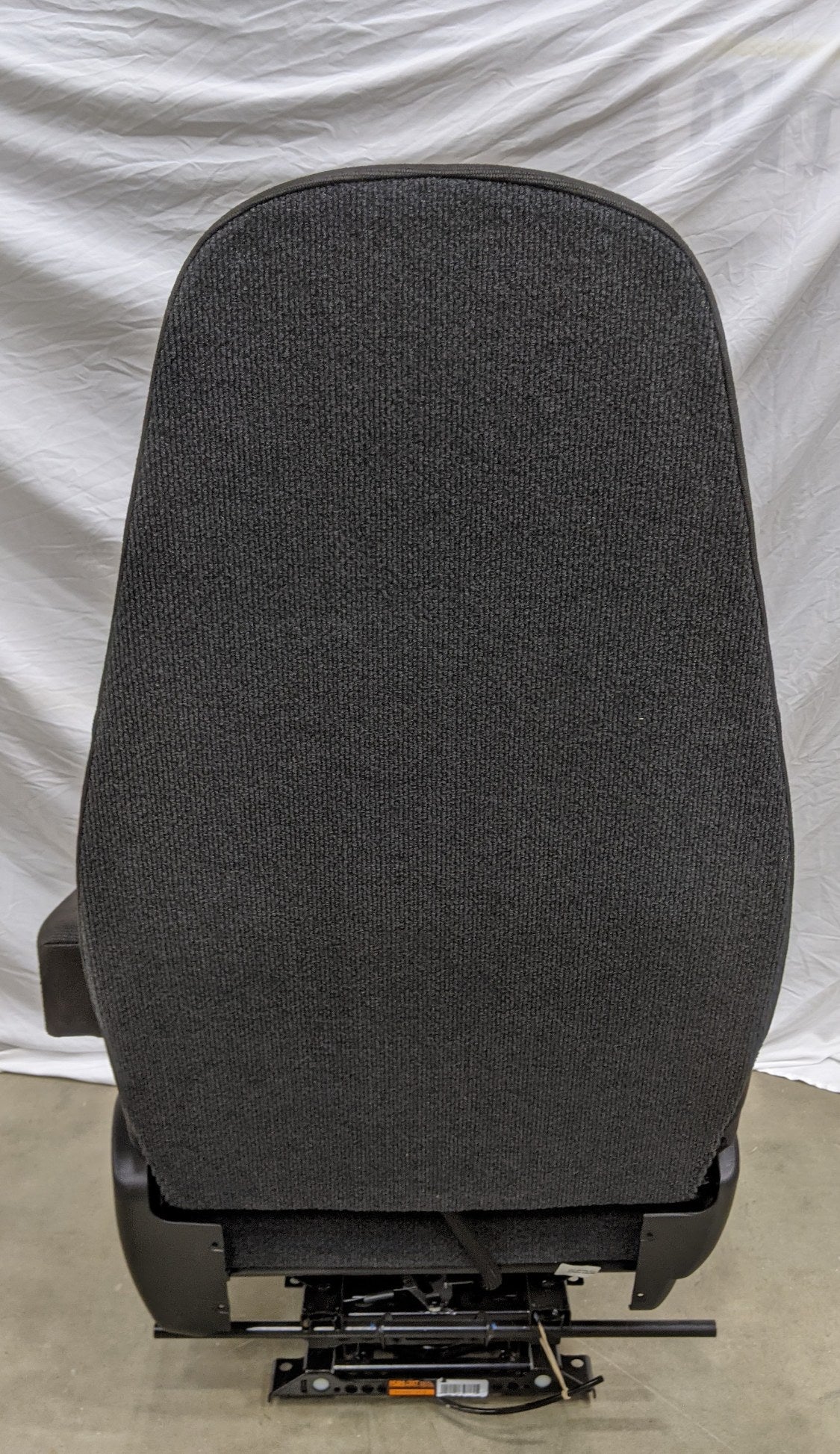 Damaged ISRI  Air Ride 1 Arm 2 Lumbar Black Passenger Seat -P/N ISR 816004 326 (9995468144956)
