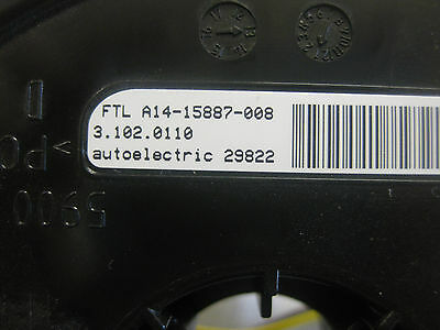 Freightliner Cascadia AB10 Airbag Horn 3 Wire Clock Spring  - P/N  A14-15887-008 (3939738583126)