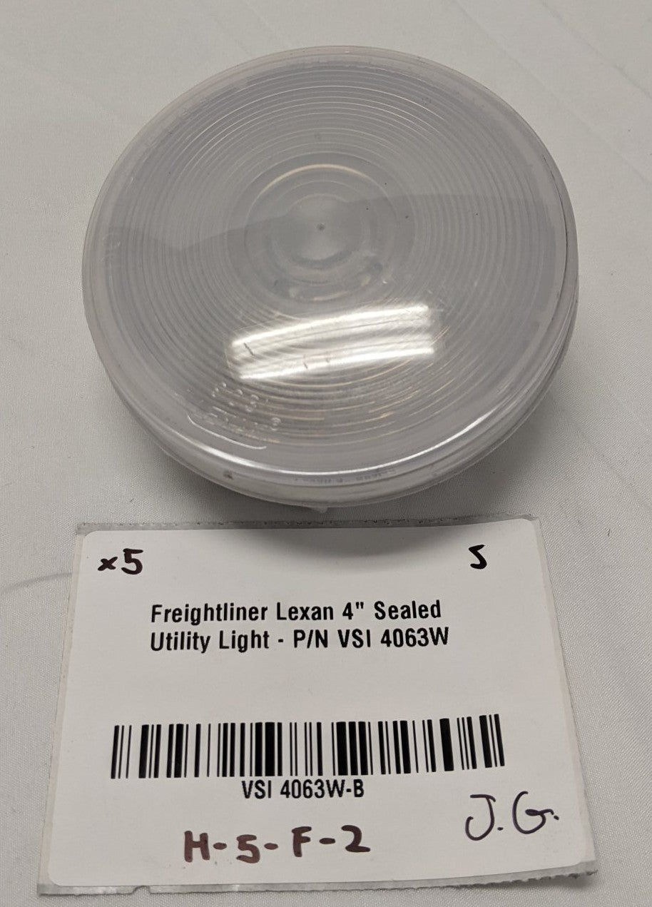 Freightliner Lexan 4" Sealed Utility Light | VSI 4063W