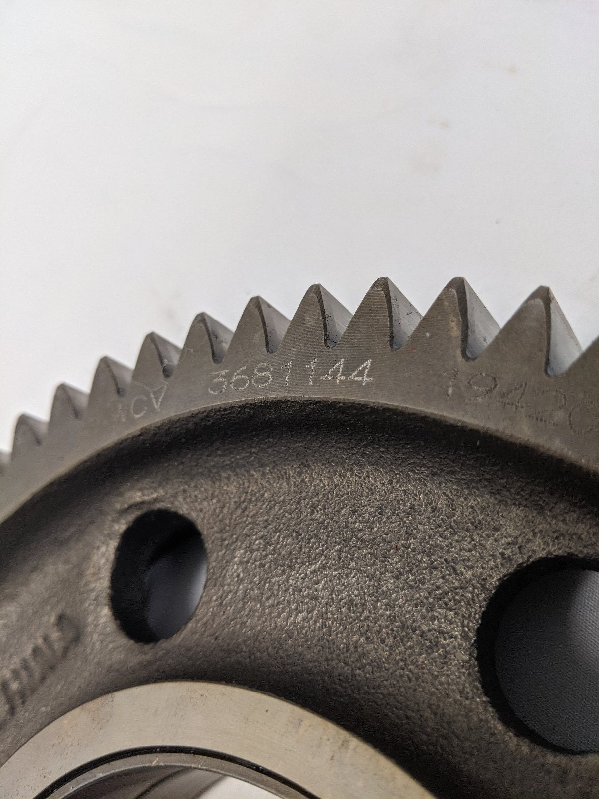 Cummins Engine Camshaft Idler Gear 3681144 64-Tooth Steel