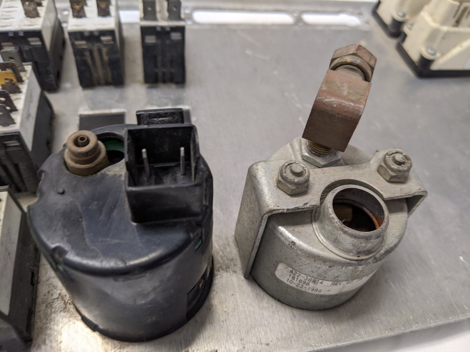 Used Freightliner Columbia Central Instrument Dash Panel -  P/N 22-45867-000