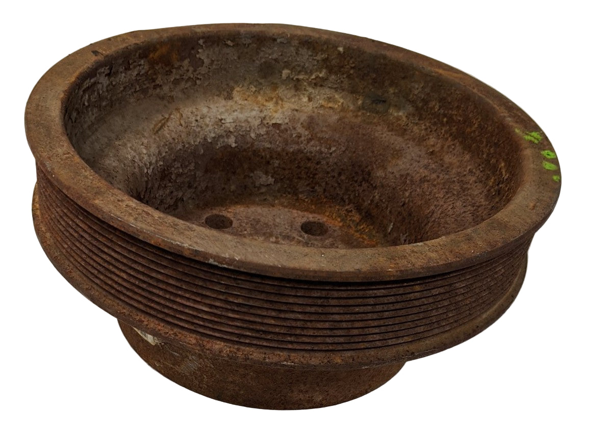 Used Detroit Series 60 Engine 10 Groove Crankshaft Pulley - P/N DDE 23533652