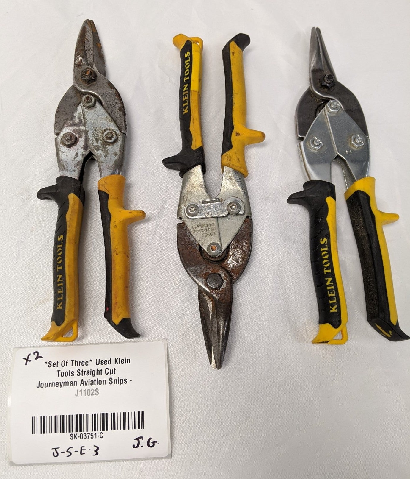 Klein Journeyman Aviation Snips Straight Cut - J1102S
