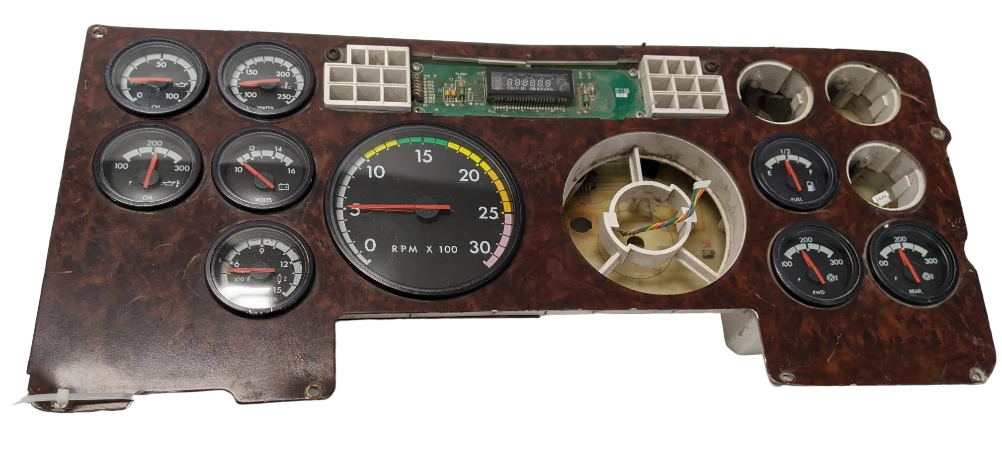 Freightliner Columbia Dash Instrument Cluster Panel w/ Gauges