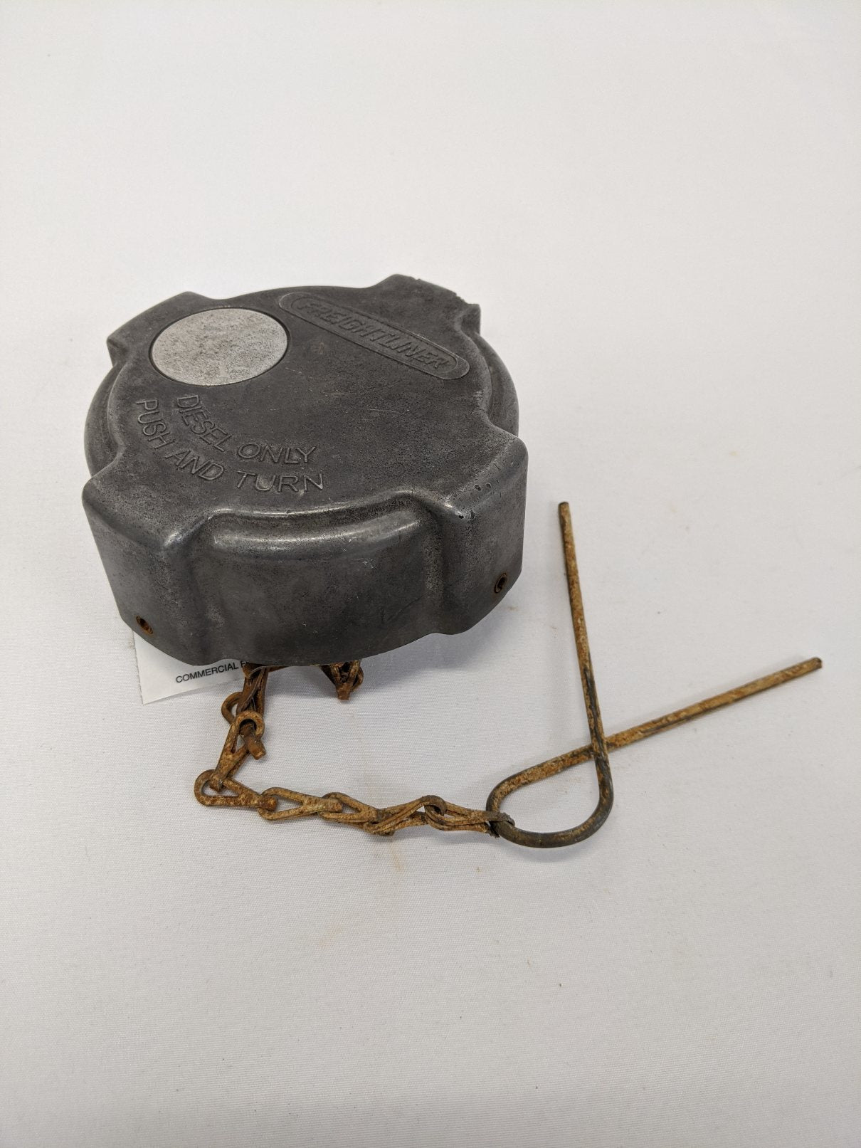 Freightliner Quarter Turn 3 1/2" No Lock Diesel Fuel Cap - P/N  03-37017-000