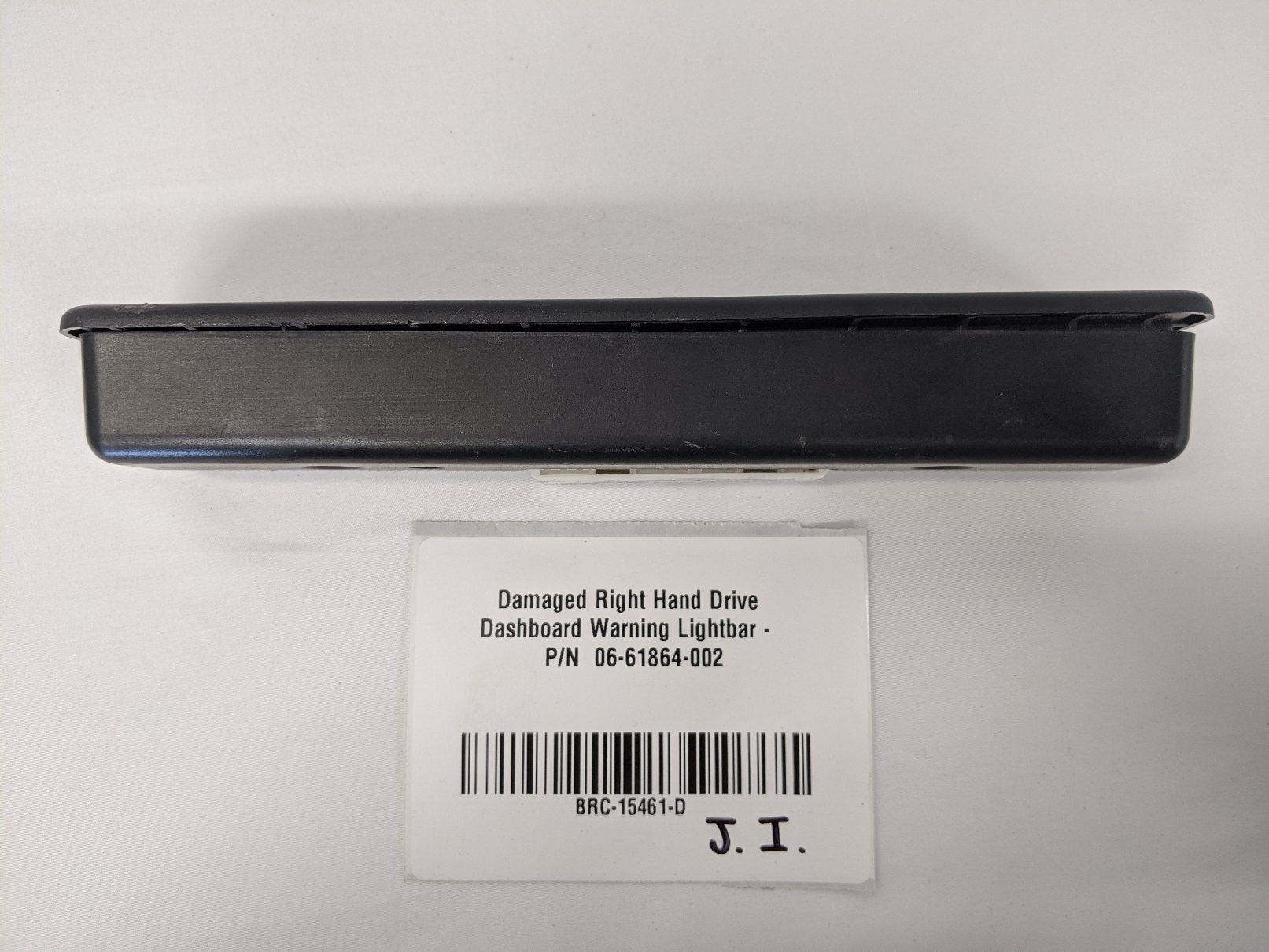 Damaged Right Hand Drive Dashboard Warning Lightbar - P/N  06-61864-002