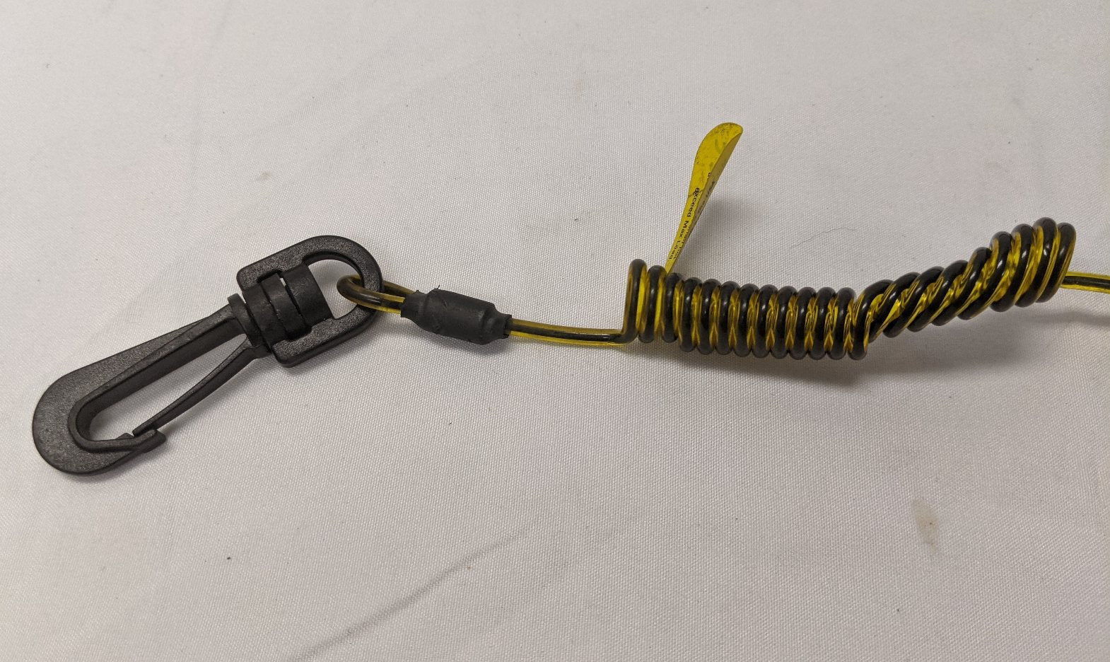 DBI-SALA Python Clip2Loop Coil Tether - 3M, 2 lb Limit, Lot of 3 Used