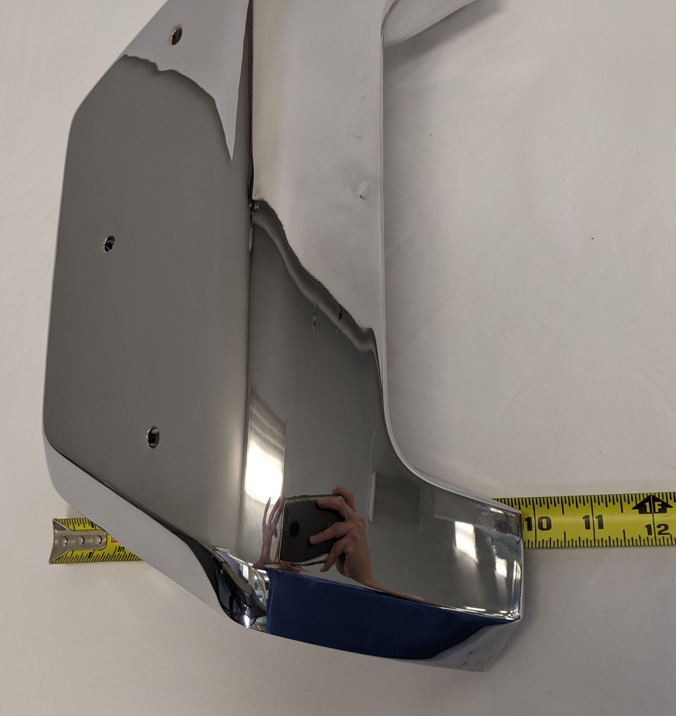 Used Western Star 43N Chrome No Logo Hood Handle - P/N A17-21312-003 (10145897611580)
