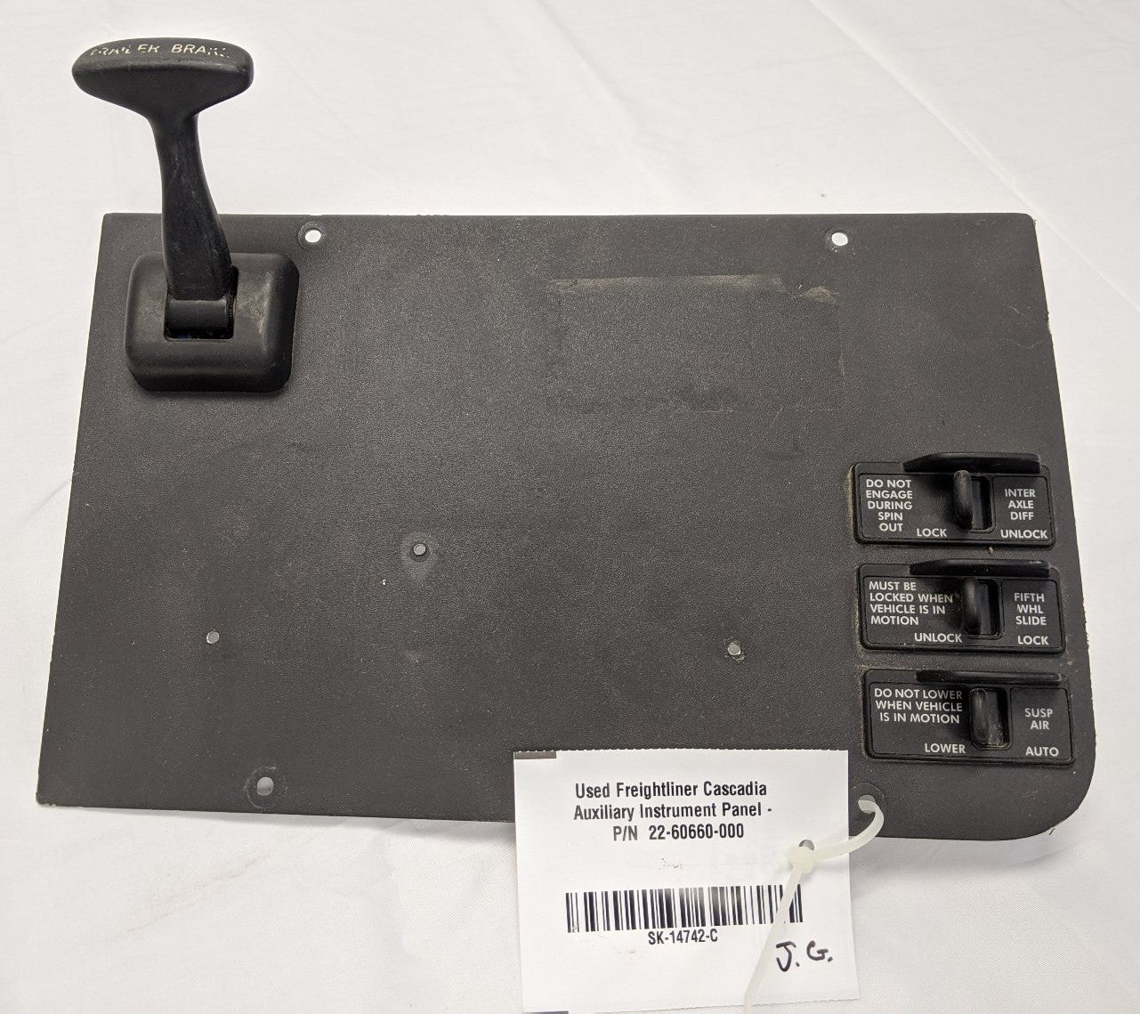 Freightliner Auxiliary Instrument Panel (22-60660-000) - Used