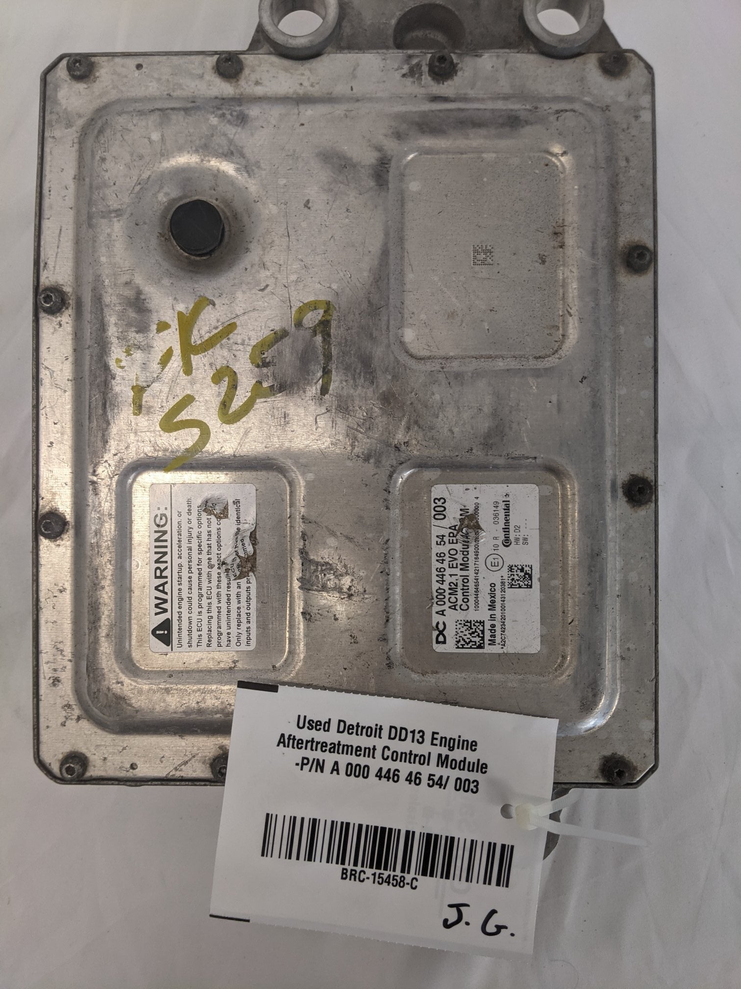 Used Detroit DD13 Engine Aftertreatment Control Module -P/N A 000 446 46 54/ 003