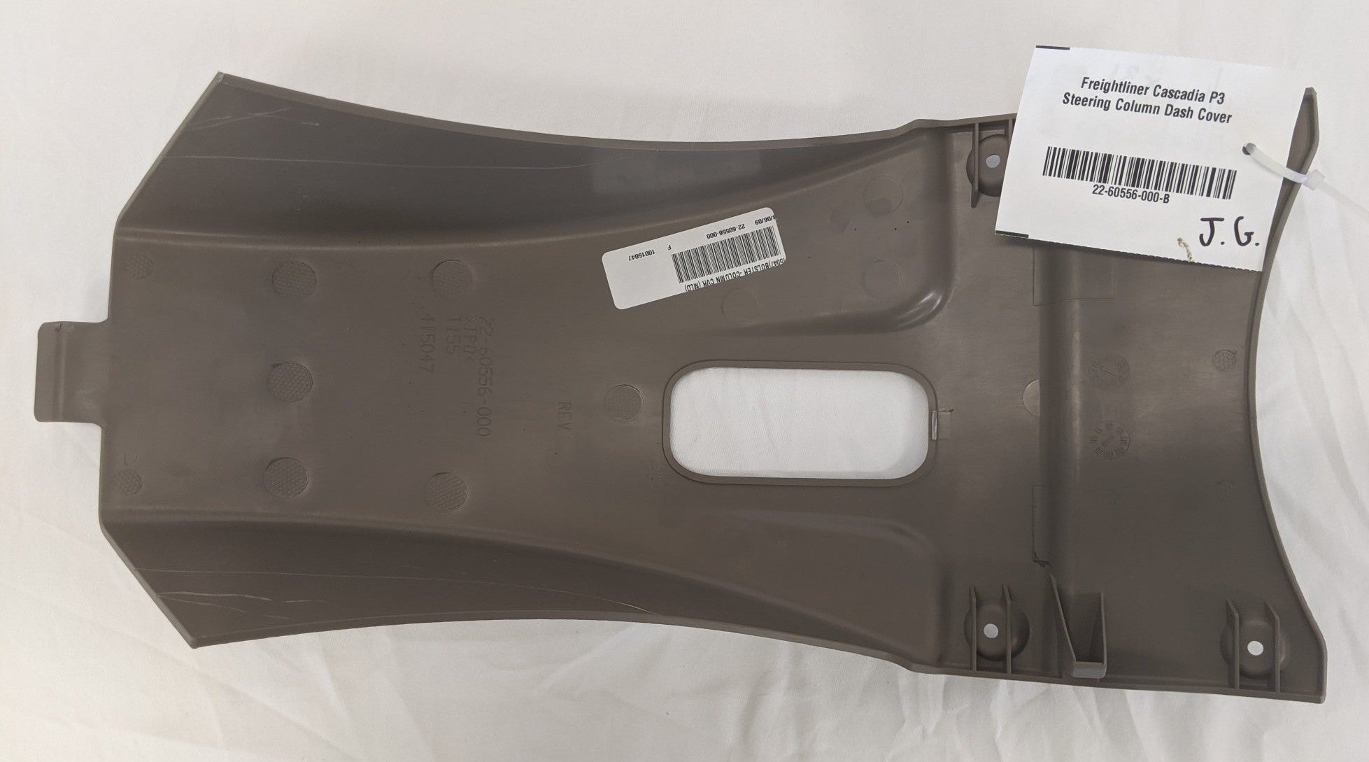 Freightliner Cascadia P3 Steering Column Dash Cover - P/N 22-60556-000