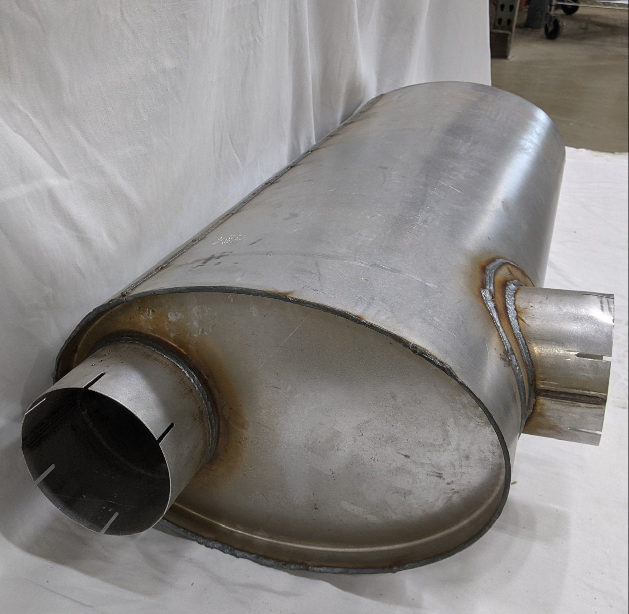 New Freightliner Nelson Global Products Oval Muffler - P/N NGP 86503M (10141444407612)