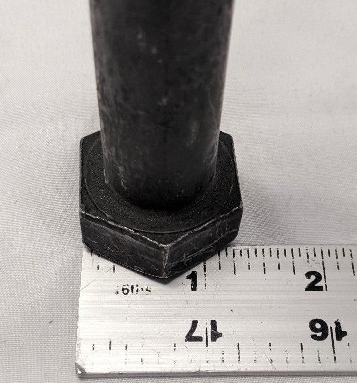 *Lot of 6* New 7/8"-9 x 8-3/8" Partly Threaded Coarse Grade 8 Steel Hex Bolts