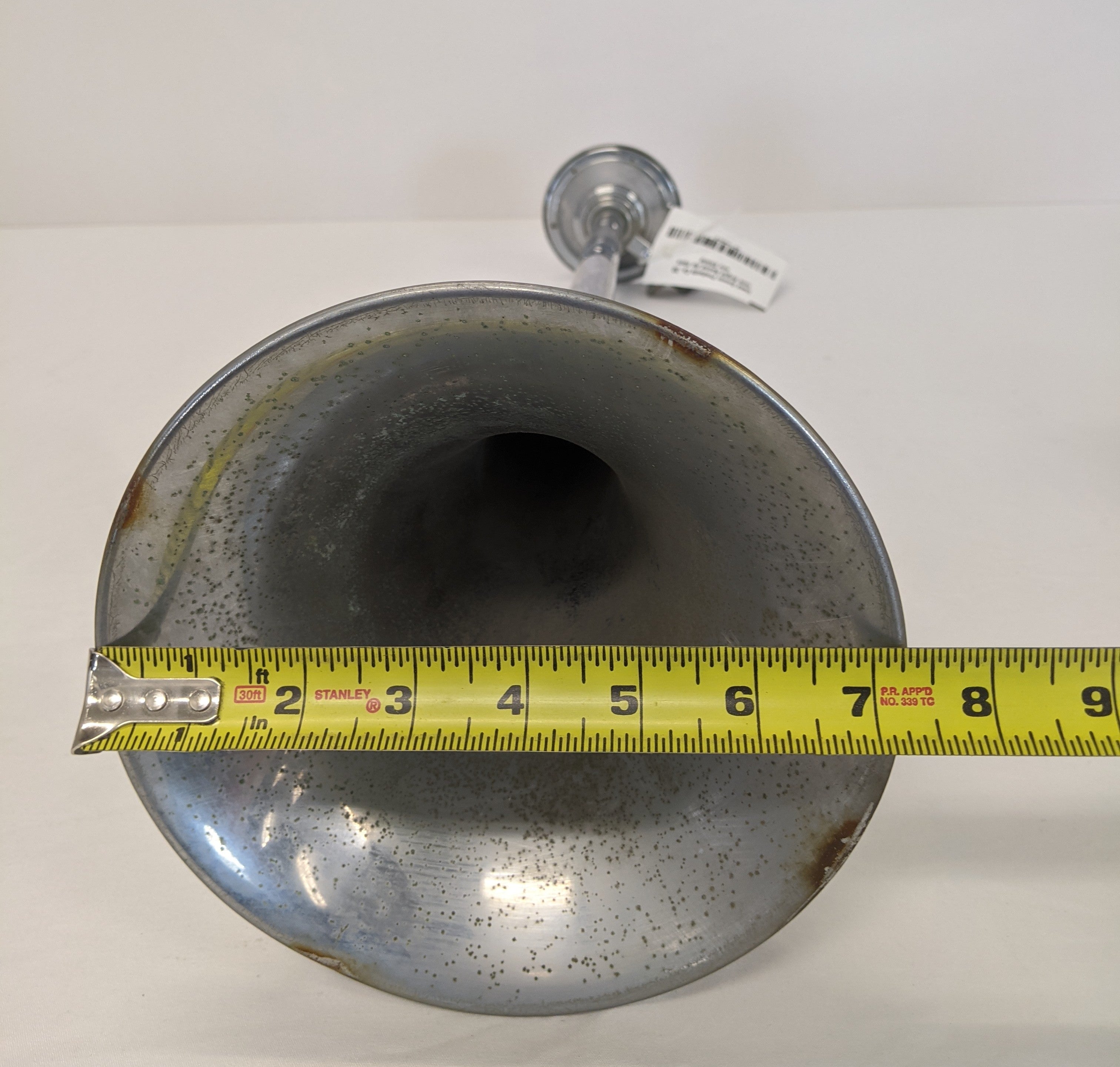 Used Grover Products Co. 30 Inch Bright Round Air Horn w/o Shield (10096608280892)