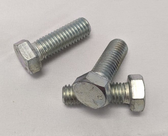 *Lot of 30* New 7/16"-14 x 1 1/2" Fully Threaded Grade 5 Steel Hex Bolts
