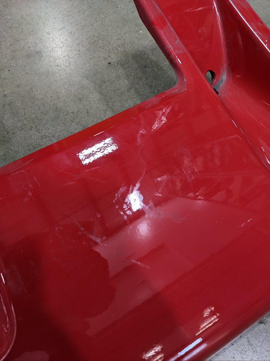 Used Freightliner M2 Reinforced Exterior Painted Sunvisor - P/N  A22-74451-000 (8662165979452)