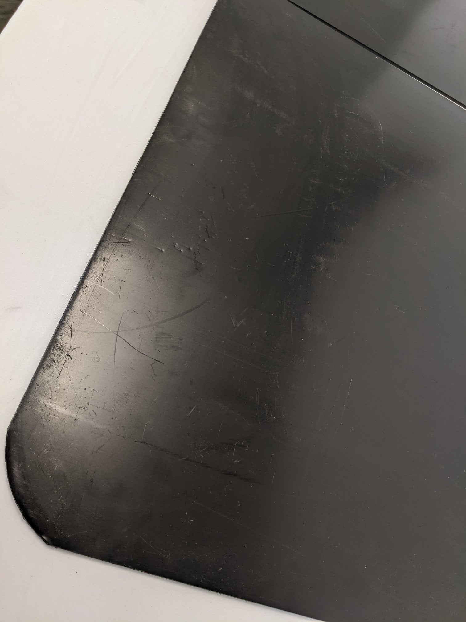 *Set Of 2* Used RH & LH 27" Rear Mud Flap w/ FTL Logo - P/N 22-79217-222, -212 (10137987252540)