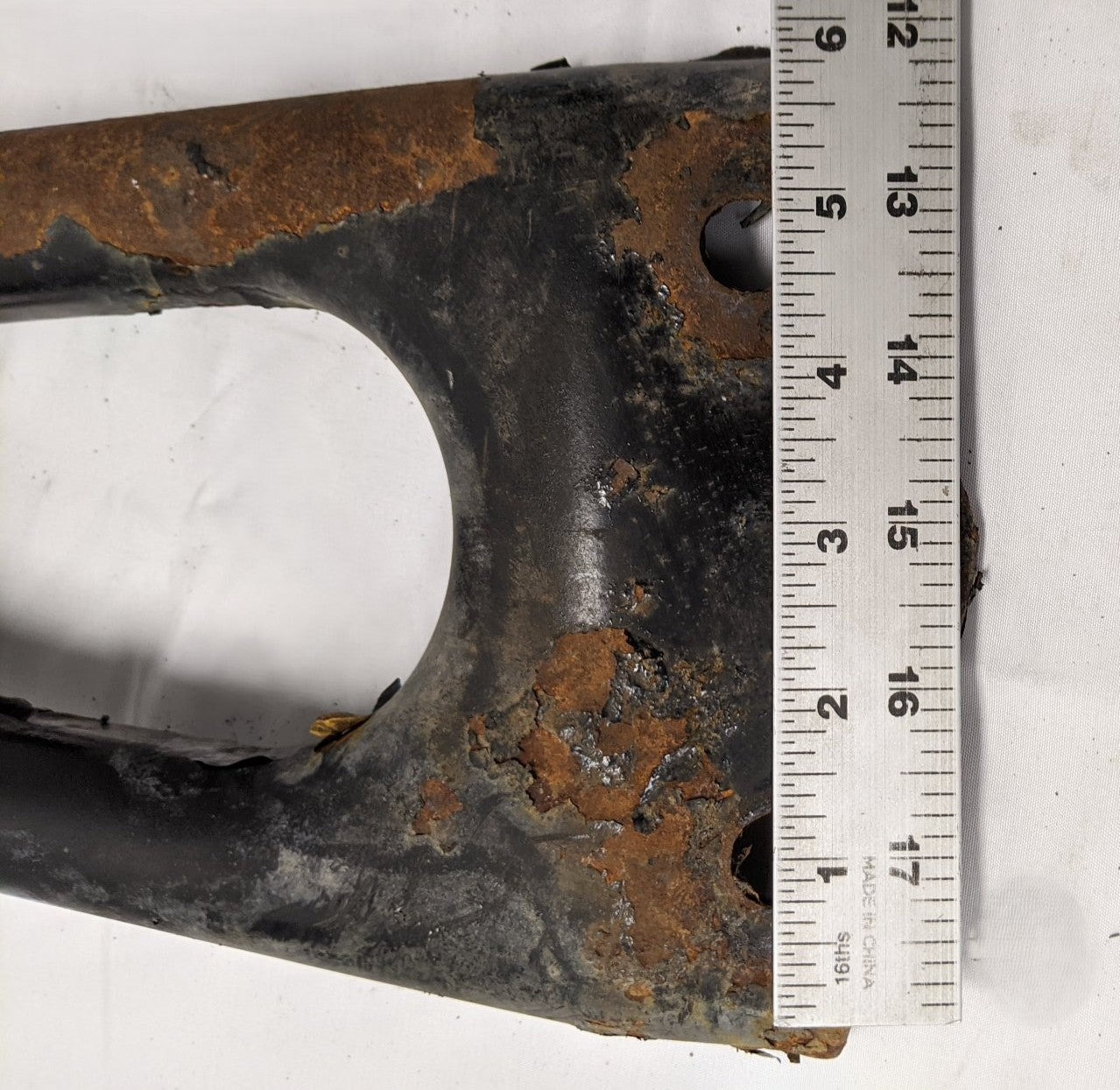 *Rusty* Freightliner Cascadia P3 LH Engine Crossmember Bracket -P/N 15-23711-004