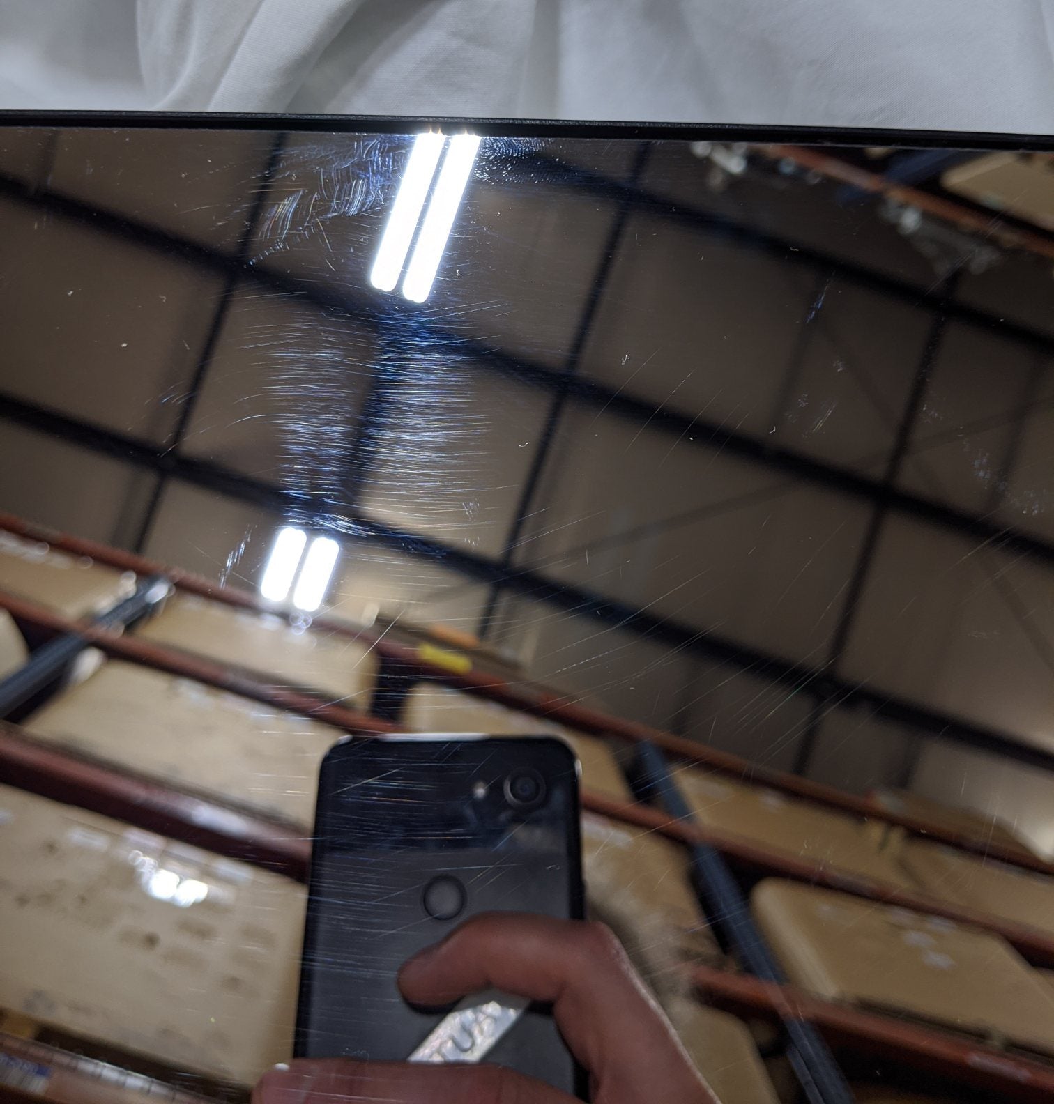 Used Freightliner Cascadia P3 Heated Flat Primary Mirror Glass- P/N  TL 28716A (10099900023100)