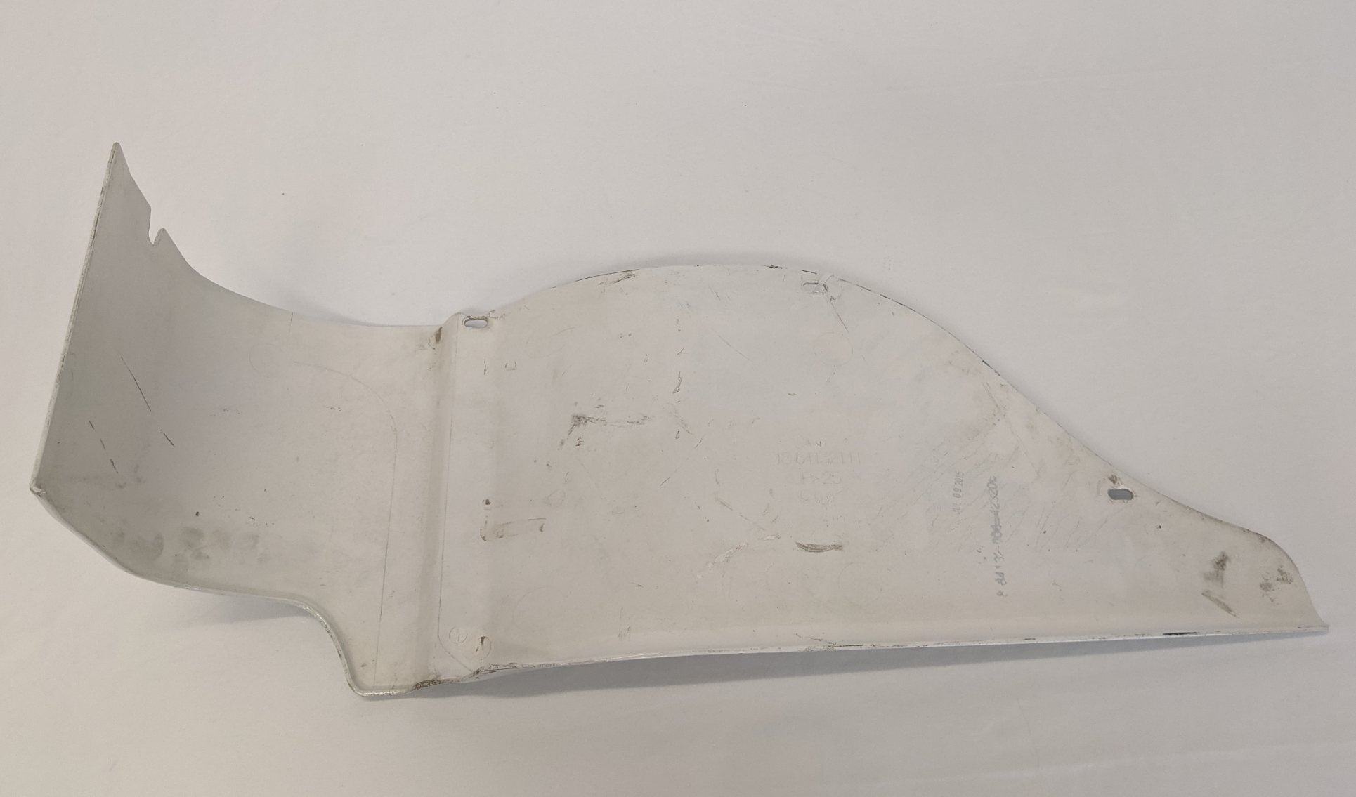 Damaged Freightliner M2 LH Under Cab Wheel Well Cover Cowl - P/N  18-69207-000 (6550766026838)