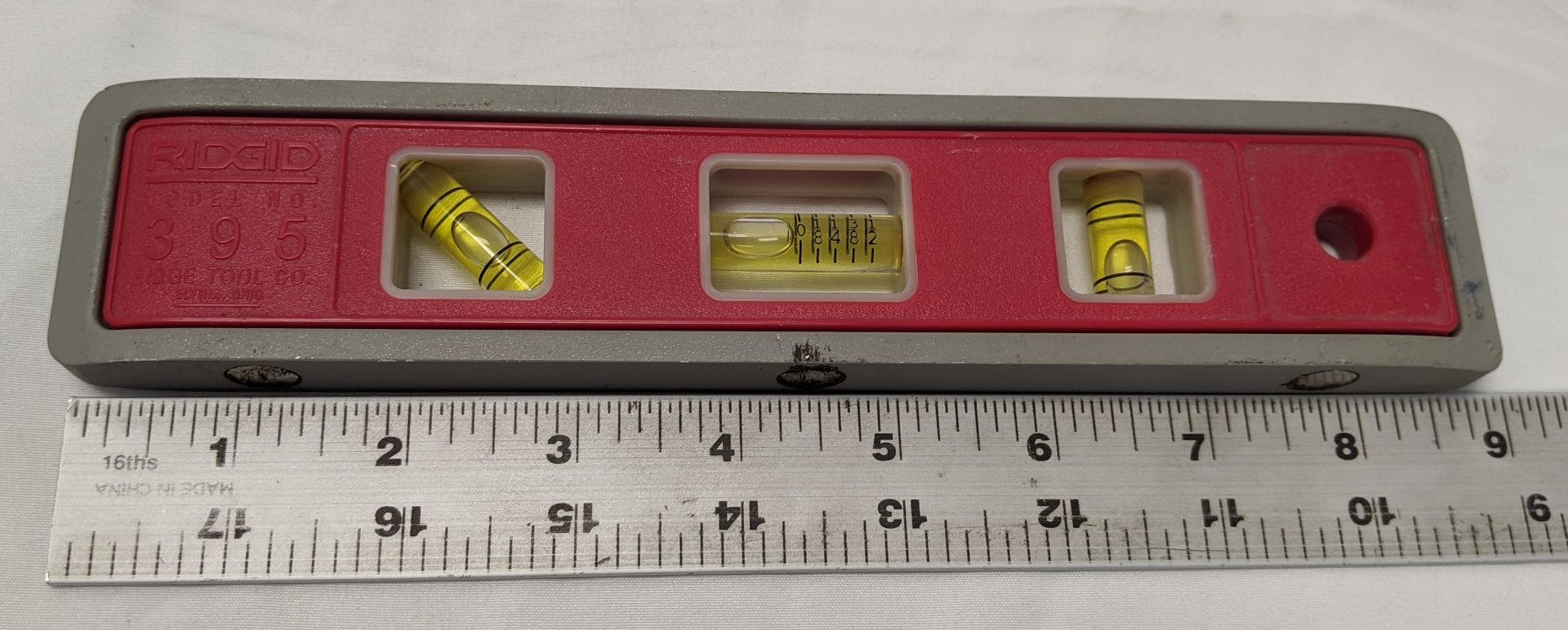 Ridgid 9" Magnetic Torpedo Level - #395 - Lot of 2